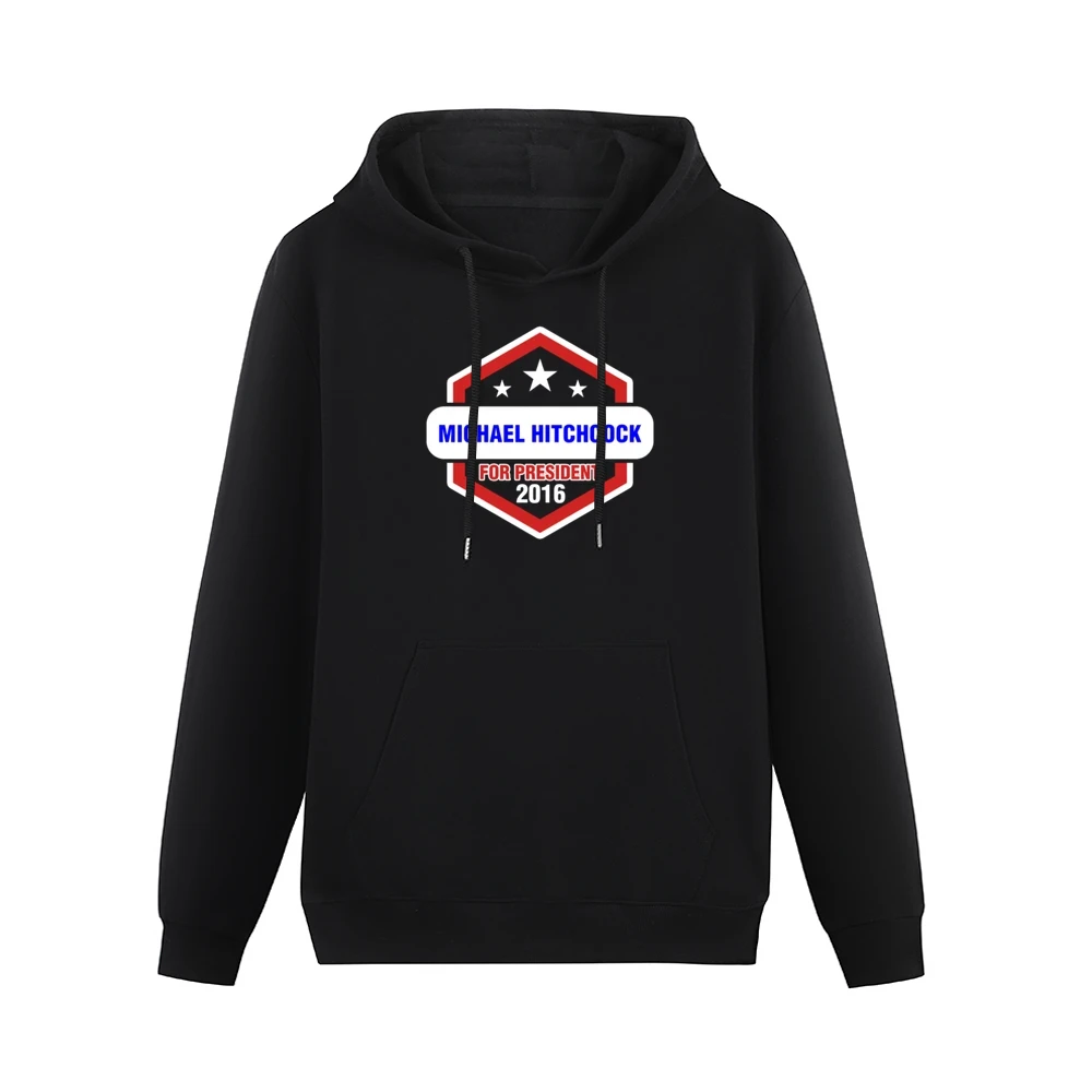 Michael Hitchcock For President 2016 Brooklyn Nine-Nine TV Show T Shir Men Hoodie With Pocket