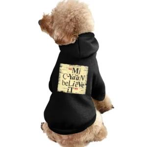 Michael Smith Mi Cyan Believe It Album Cover Distressed Image Pet Apparel Clothes