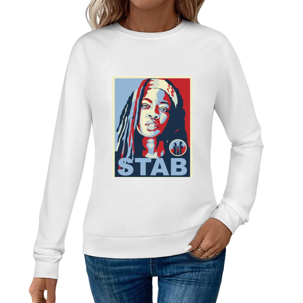 Michonne Tshirt Women Pullover Sweatshirt