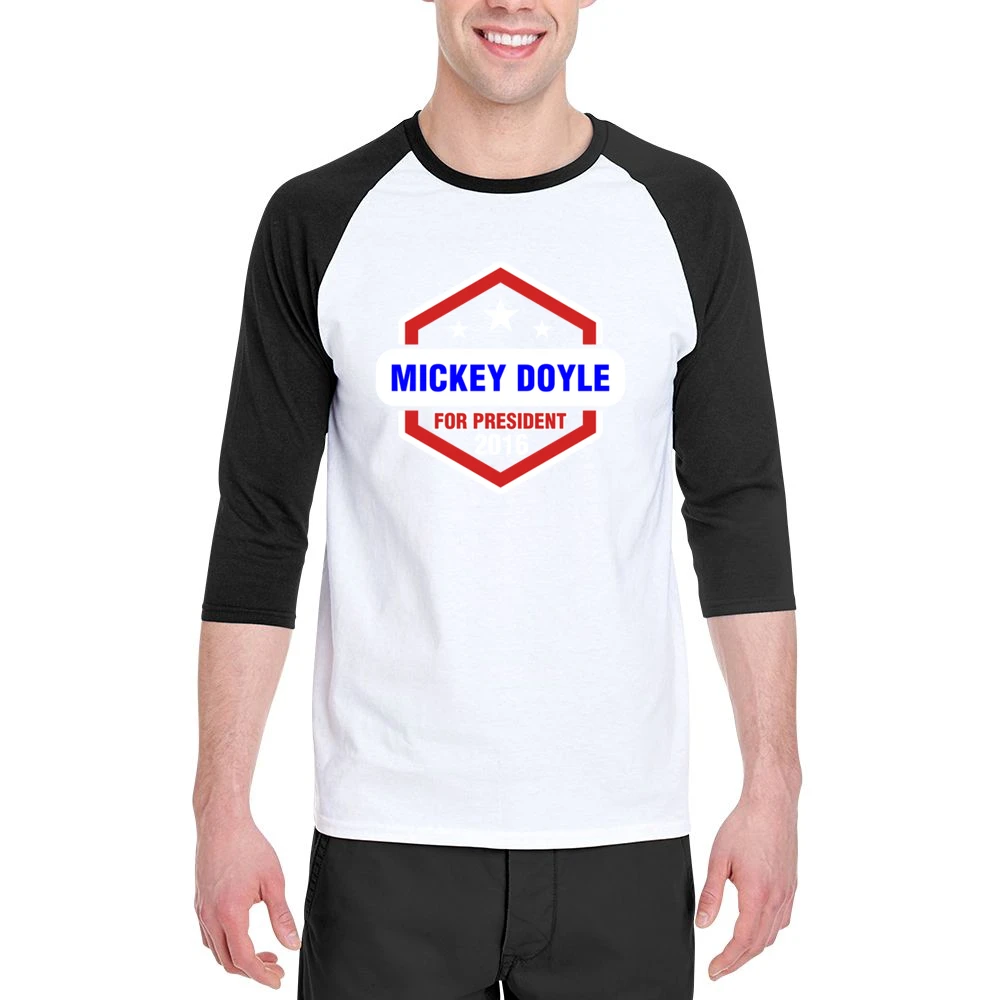 Mickey Doyle For President 2016 Boardwalk Empire TV Show Men 3/4 Sleeve T-Shirt