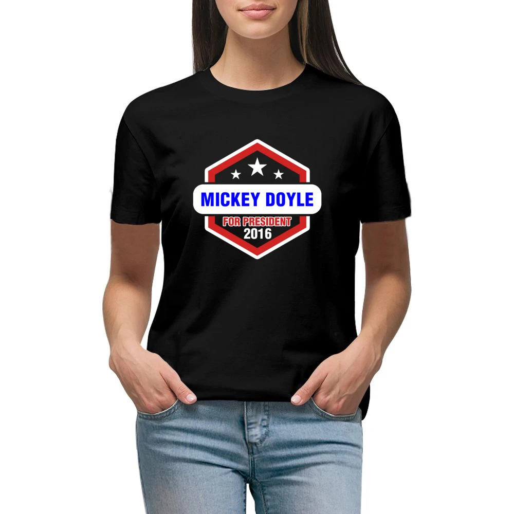 Mickey Doyle For President 2016 Boardwalk Empire TV Show Premium Women Ladies T-shirt