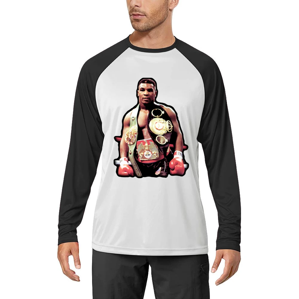 Mike Tyson Boxing Men Long Sleeve T-Shirt