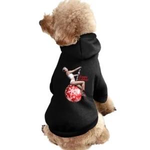 Miley Happy Holidays Christmas Wrecking Ball Funny Tee Shirt Pet Apparel Clothes