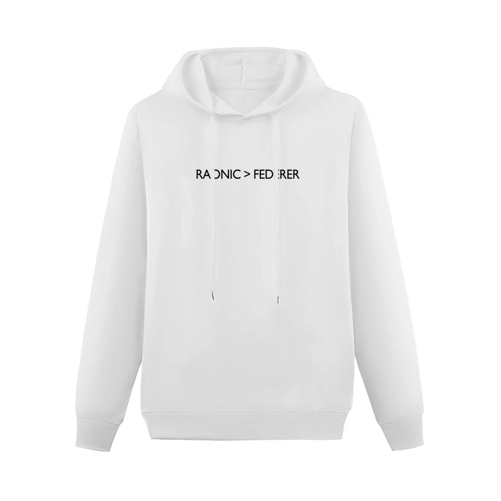 Milos Raonic Is Greater Than Roger Federer Funny Wimbledon Professiona Men Hoodie Without Pocket