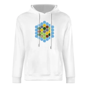 Minimalist game video logo European Size Men Hoodie