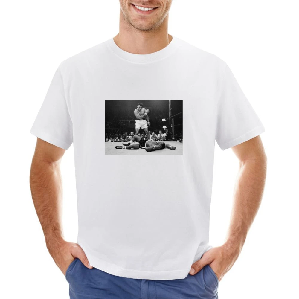 Mohammed Ali Knockout Tshirt Asian Size Men T-Shirt