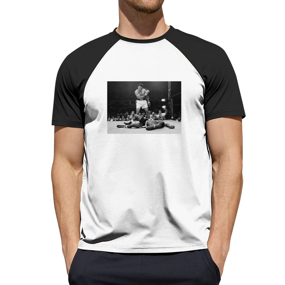 Mohammed Ali Knockout Tshirt Men Short Sleeve T-Shirt