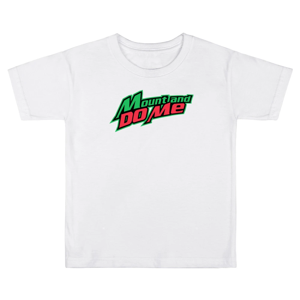 Mount And Dew Me Funny Kids Boys Girls T-Shirt