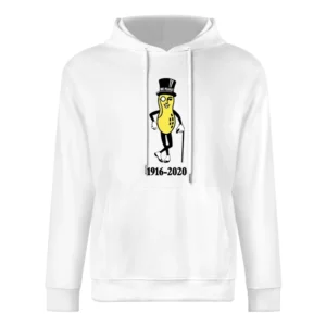 Mr Peanut Rip Planters Peanuts Pop Culture Food Black European Size Men Hoodie