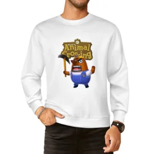 Mr Resetti From Animal Crossing Nintendo Video Game Fan European Size Pullover Sweater