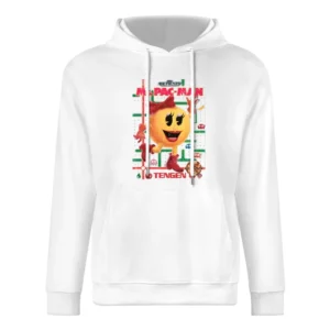 Ms Pacman Sega Genesis Old School Retro Video Game Fan Distressed T Sh European Size Men Hoodie
