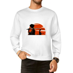 Mugen And Jin over the sun Samurai champloo anime manga European Size Pullover Sweater