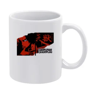 Mugen Mix Style swordship samurai champloo anime manga White Mug