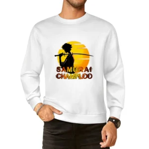Mugen The Mix samurai Champloo anime manga over the sun European Size Pullover Sweater