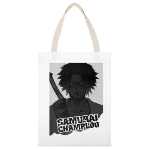 Mugen from samurai champloo mix anime manga White Canvas Tote Shopping Bag