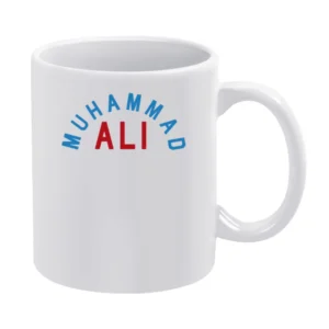 Muhammad Ali Legendary Boxer Heavyweight Champion Anthony Joshua Graph White Mug
