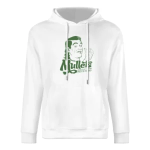 Mullets Funny Joke Retro 80s European Size Men Hoodie