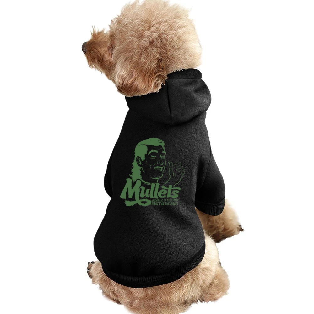 Mullets Funny Joke Retro 80s Pet Apparel Clothes