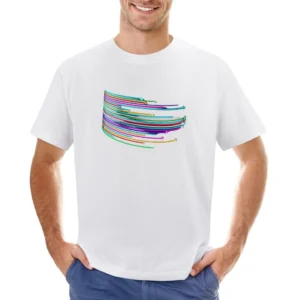 Music Wavelength Audio Asian Size Men T-Shirt