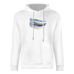 Music Wavelength Audio European Size Men Hoodie