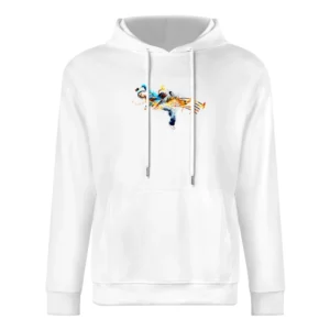 Musical Dancing Notes European Size Men Hoodie