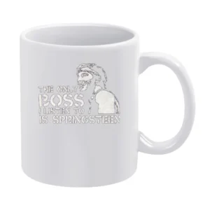 My Boss White Mug