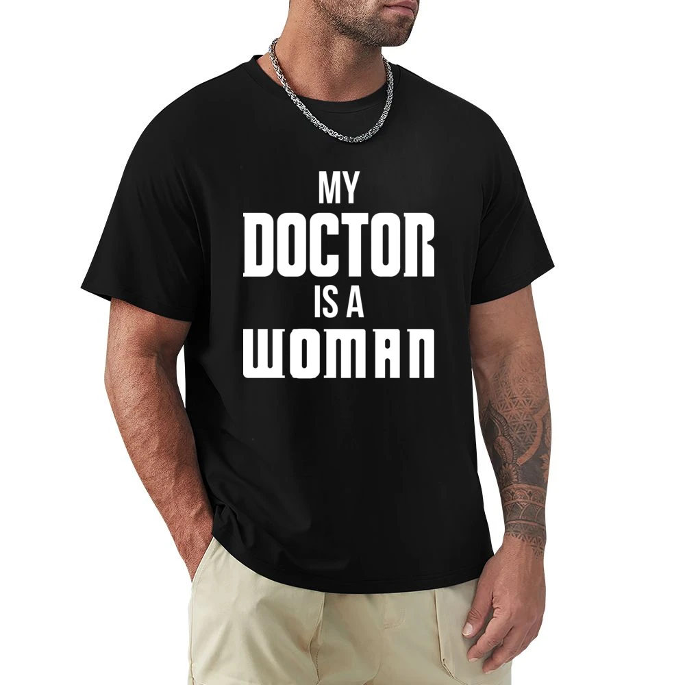 My Doctor Is A Woman Dr Who Jodie Whittaker Tv Sci Fi Fan Premium Men T-shirt