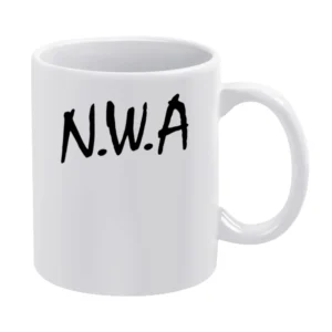 NWA Straight Outa Compton Hip Hop Rap Music Graphic White Mug