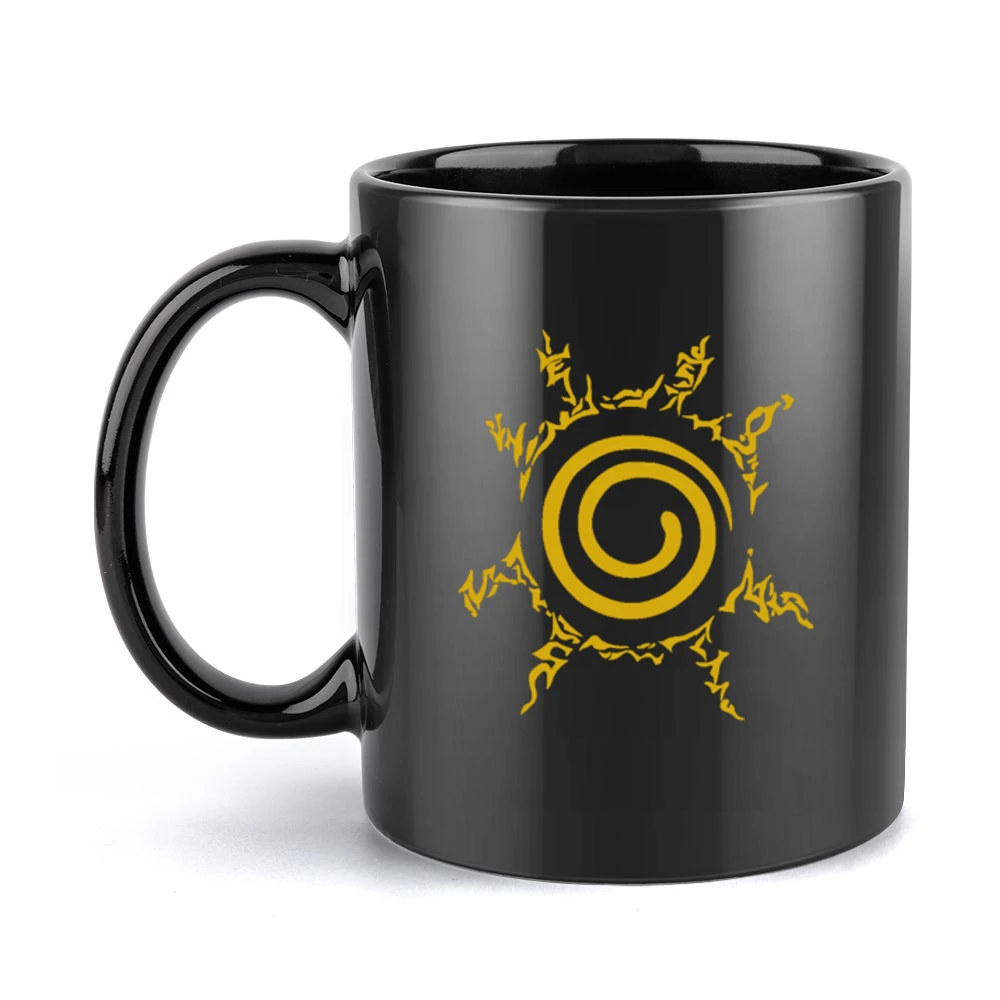 Naruto Nine Tails Kyuubi Chakra Black Mug