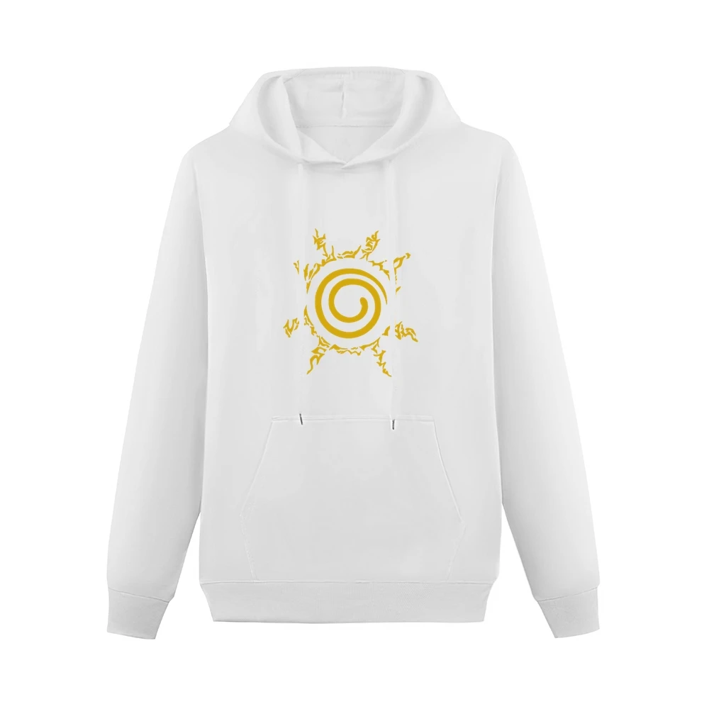 Naruto Nine Tails Kyuubi Chakra Men Hoodie With Pocket