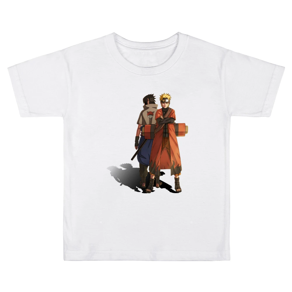 Naruto Uzumaki Sage scroll - Sasuke Uchiha Kusanagi sword Akatsuki ani Kids Boys Girls T-Shirt