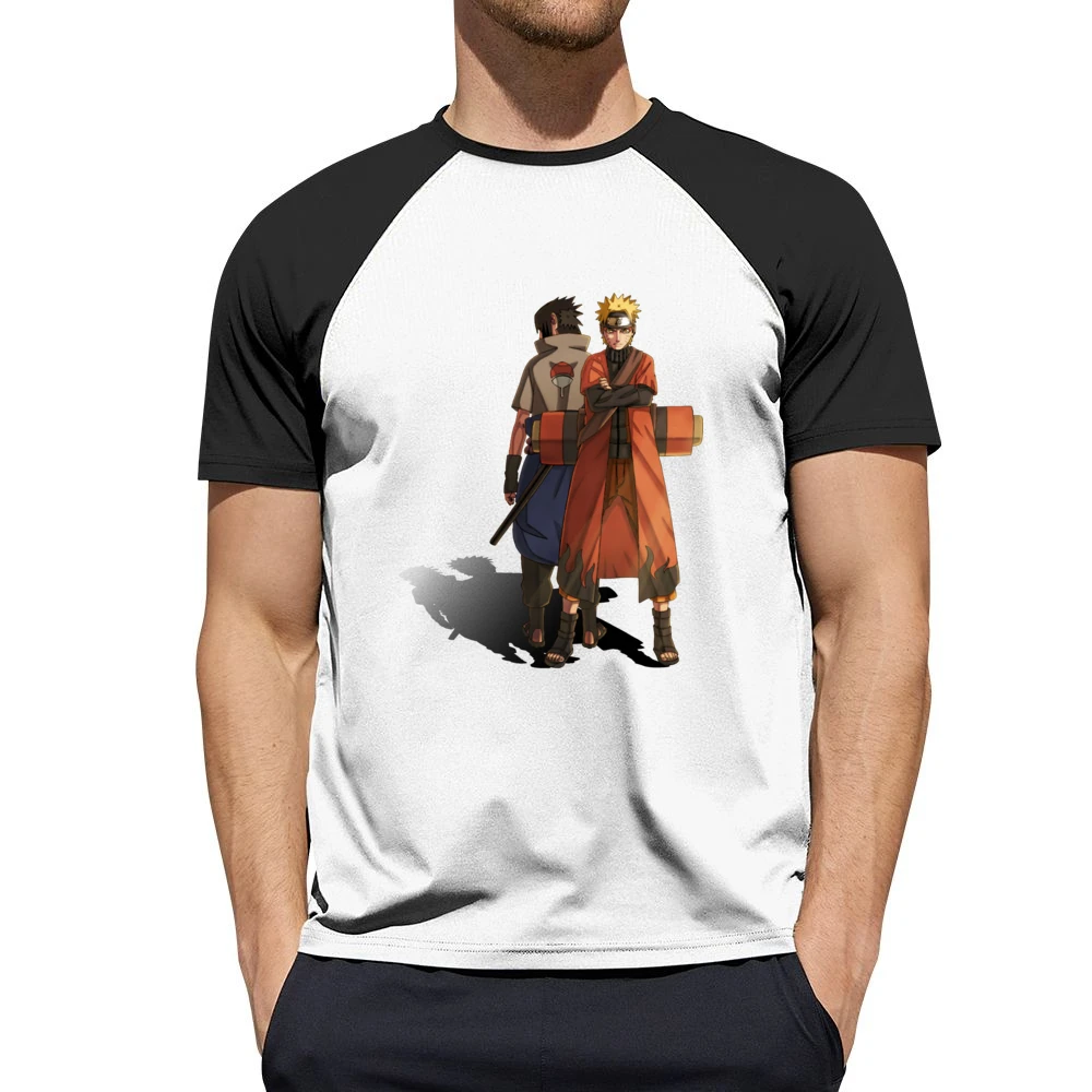 Naruto Uzumaki Sage scroll - Sasuke Uchiha Kusanagi sword Akatsuki ani Men Short Sleeve T-Shirt