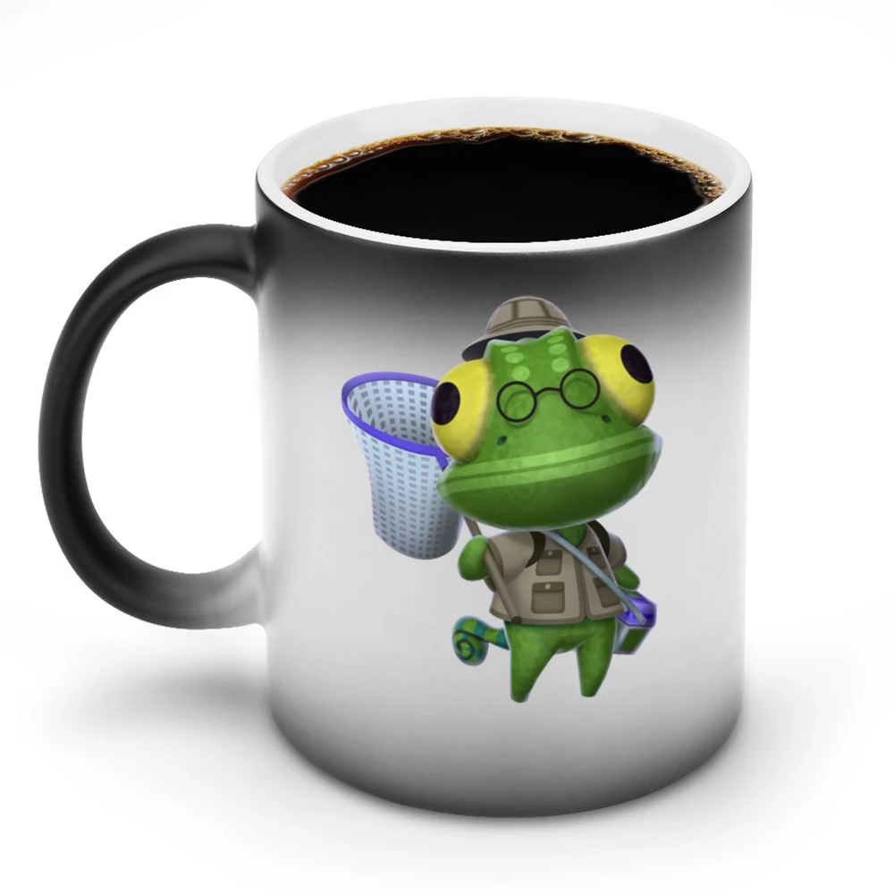 Nat From Animal Crossing Nintendo Character Video Game Discoloration Mug