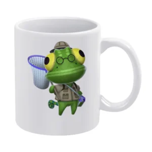 Nat From Animal Crossing Nintendo Character Video Game White Mug