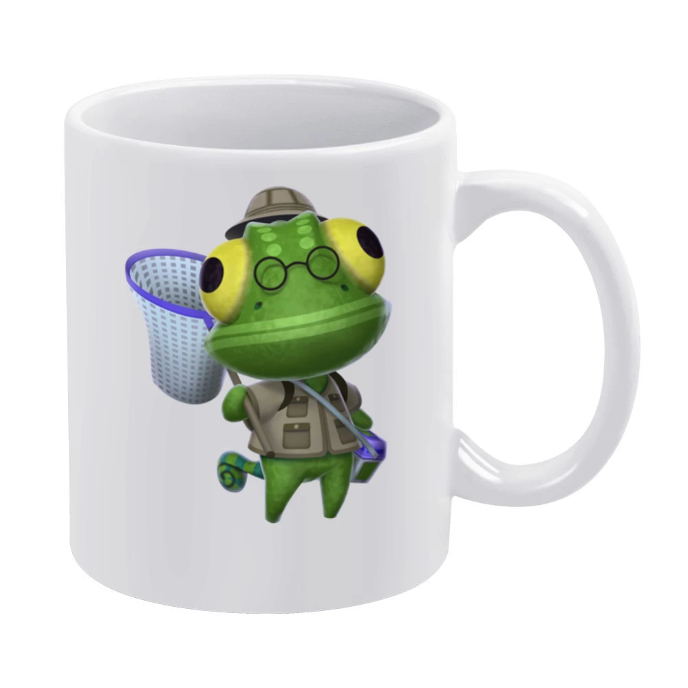 Nat From Animal Crossing Nintendo Character Video Game White Mug