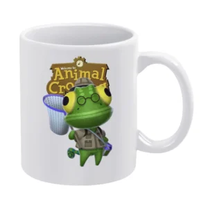 Nat From Animal Crossing Nintendo Video Game Fan White Mug