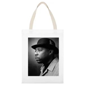 Nate Dogg White Canvas Tote Shopping Bag