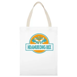 Ndamukong Rex Fun Mr Suh Football Jurassic Park Parody Graphic White Canvas Tote Shopping Bag