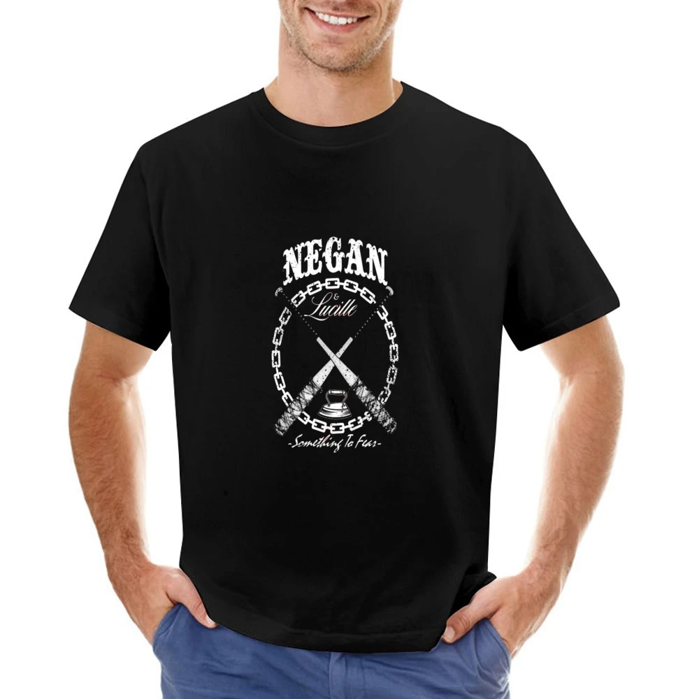 Neagan Something to Fear Tshirt Asian Size Men T-Shirt