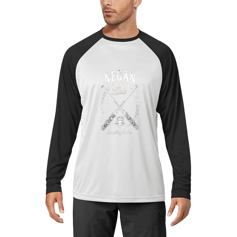 Neagan Something to Fear Tshirt Men Long Sleeve T-Shirt