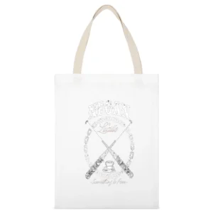 Neagan Something to Fear Tshirt White Canvas Tote Shopping Bag