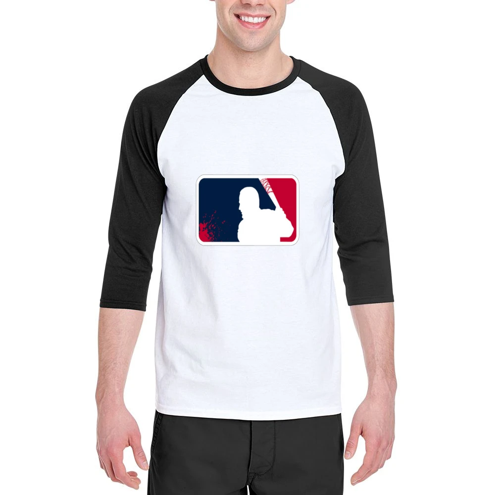 Negan MLB tshirt Men 3/4 Sleeve T-Shirt