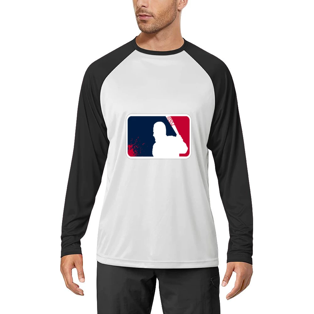 Negan MLB tshirt Men Long Sleeve T-Shirt