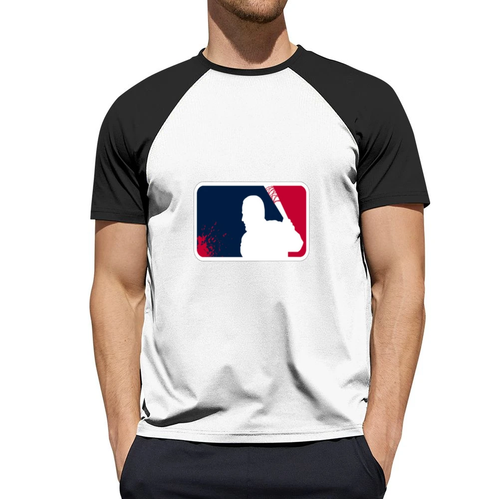 Negan MLB tshirt Men Short Sleeve T-Shirt