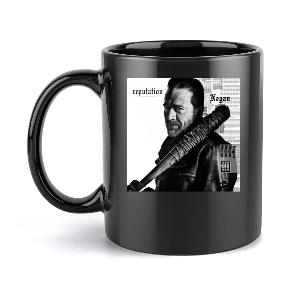 Negan Reputation Walking Dead Taylor Swift Parody Tv Funny Black Mug