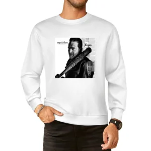 Negan Reputation Walking Dead Taylor Swift Parody Tv Funny European Size Pullover Sweater
