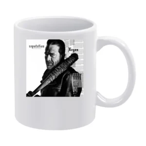 Negan Reputation Walking Dead Taylor Swift Parody Tv Funny White Mug