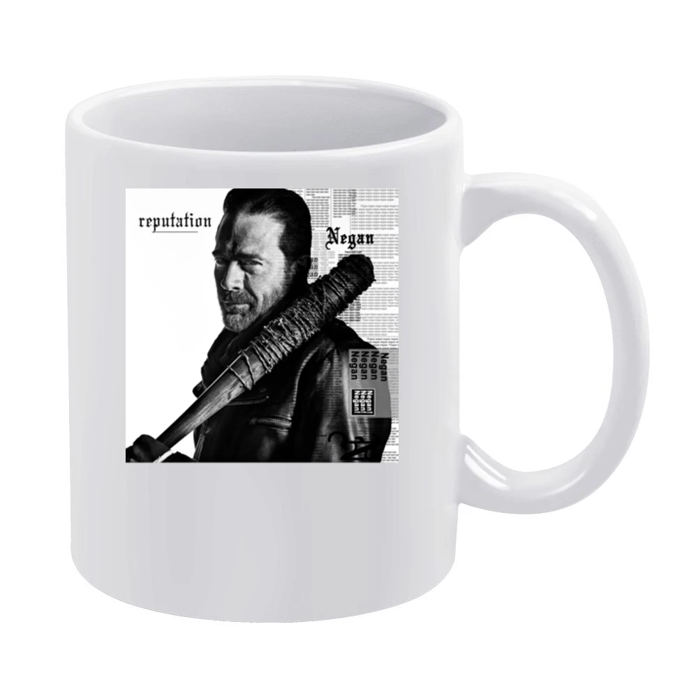 Negan Reputation Walking Dead Taylor Swift Parody Tv Funny White Mug