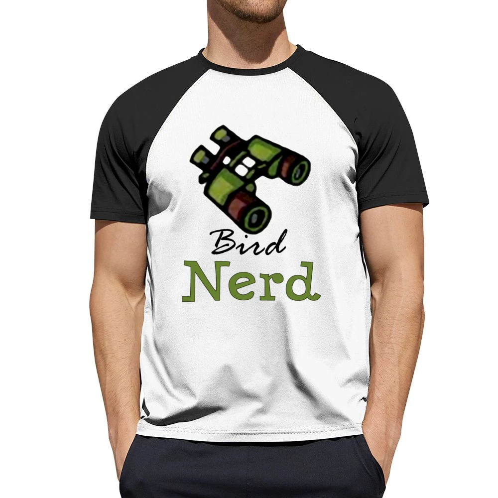 Nerd bird watcher Men Short Sleeve T-Shirt