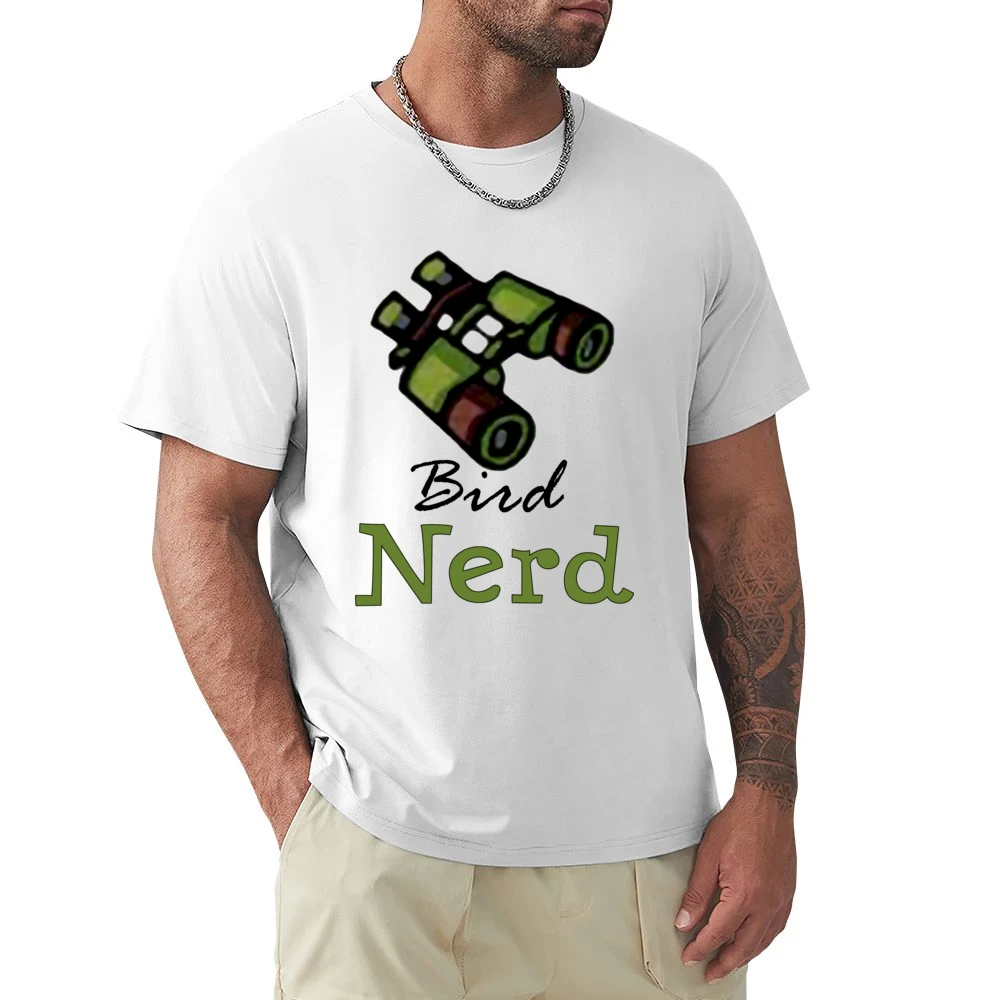 Nerd bird watcher Premium Men T-shirt